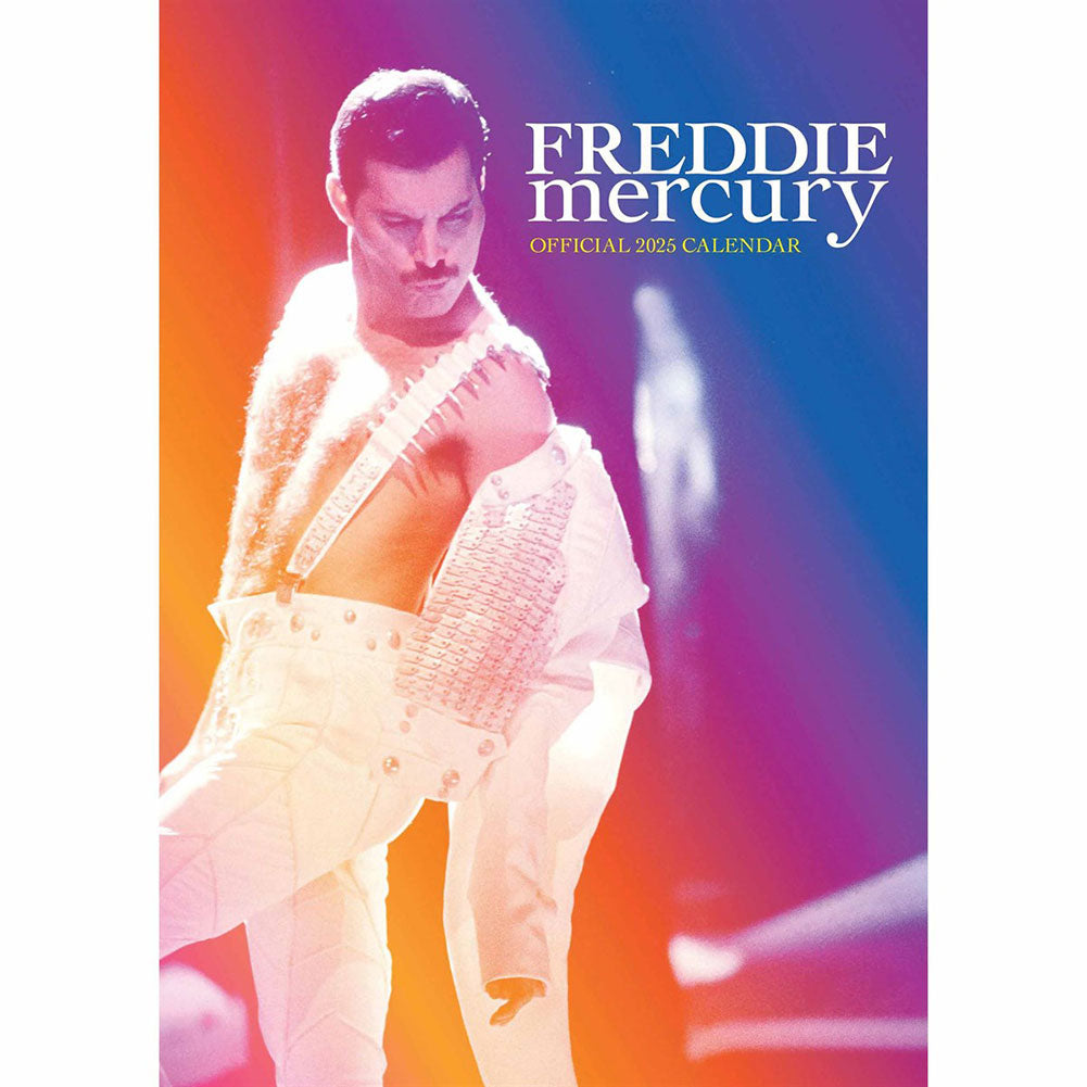 Freddie Mercury A3 Calendar 2025 Default Title - Calendars & Planners at Gift Moments