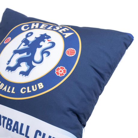 Chelsea FC Text Cushion - Blue Football Memorabilia - Cushions at Gift Moments