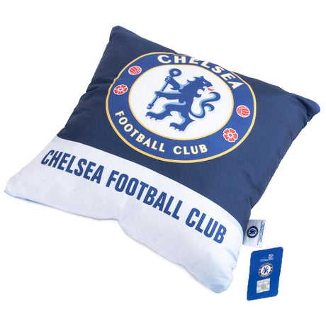 Chelsea FC Text Cushion - Blue Football Memorabilia - Cushions at Gift Moments