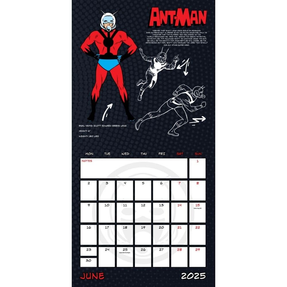 Marvel Comics 2025 Square Wall Calendar: 2 - Calendars & Planners By Marvel