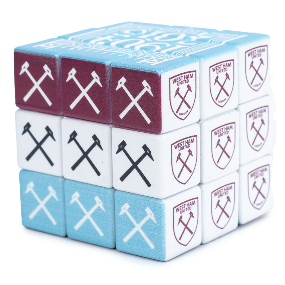 West Ham United FC Rubik’s Cube Puzzle - Puzzles & Games at Gift Moments