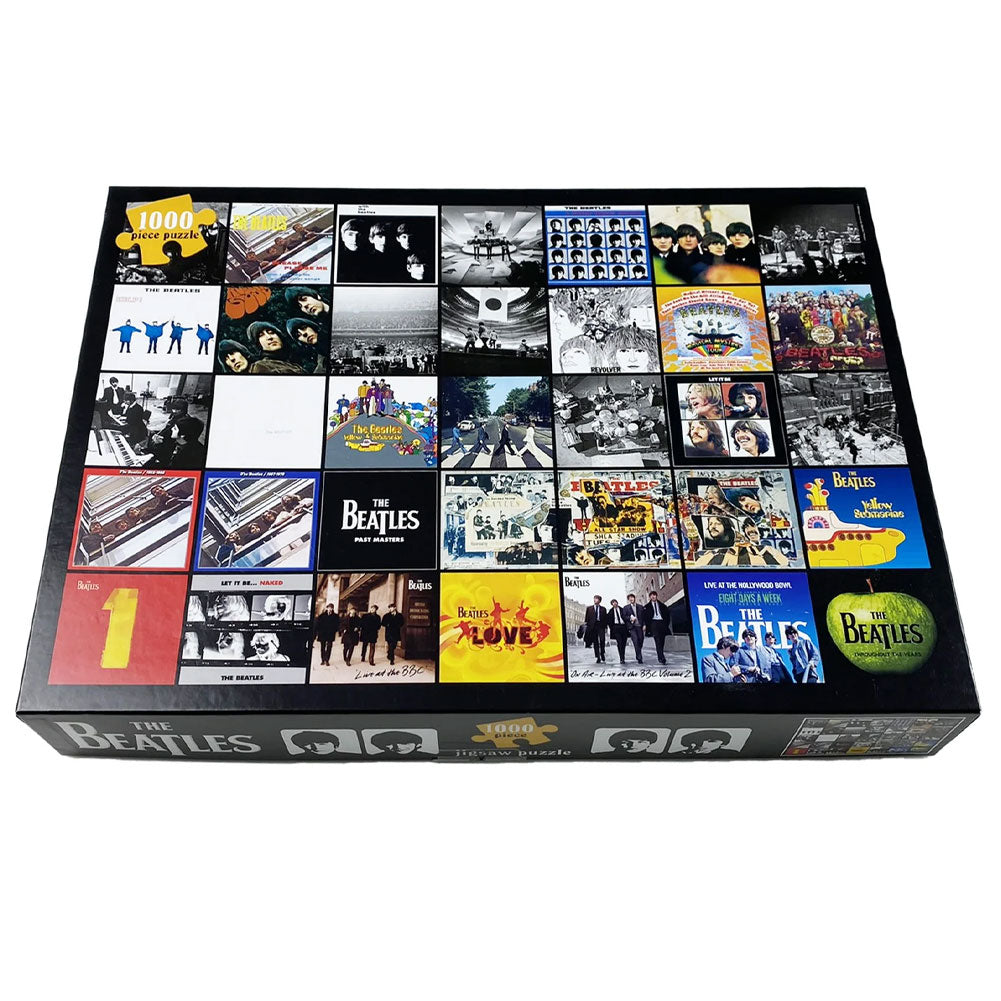 The Beatles 1000pc Album Cover Collage Puzzle: 2 - Puzzles & Games By The Beatles