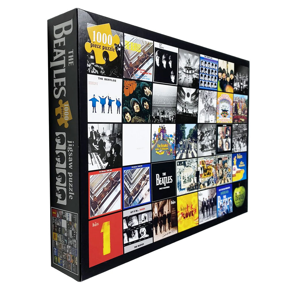 The Beatles 1000pc Album Cover Collage Puzzle: 3 - Puzzles & Games By The Beatles