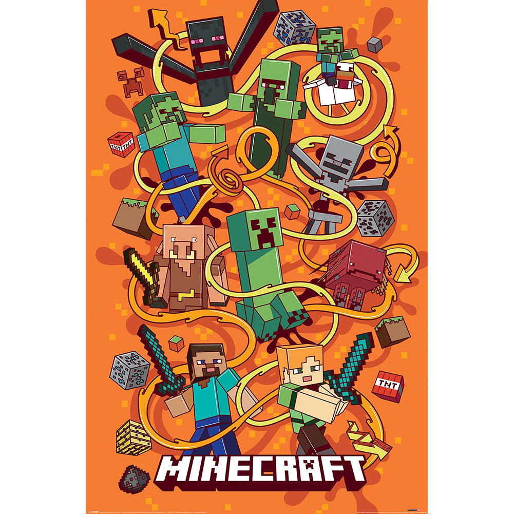 Minecraft Funtage Maxi Poster 26: 1 - Posters By Minecraft