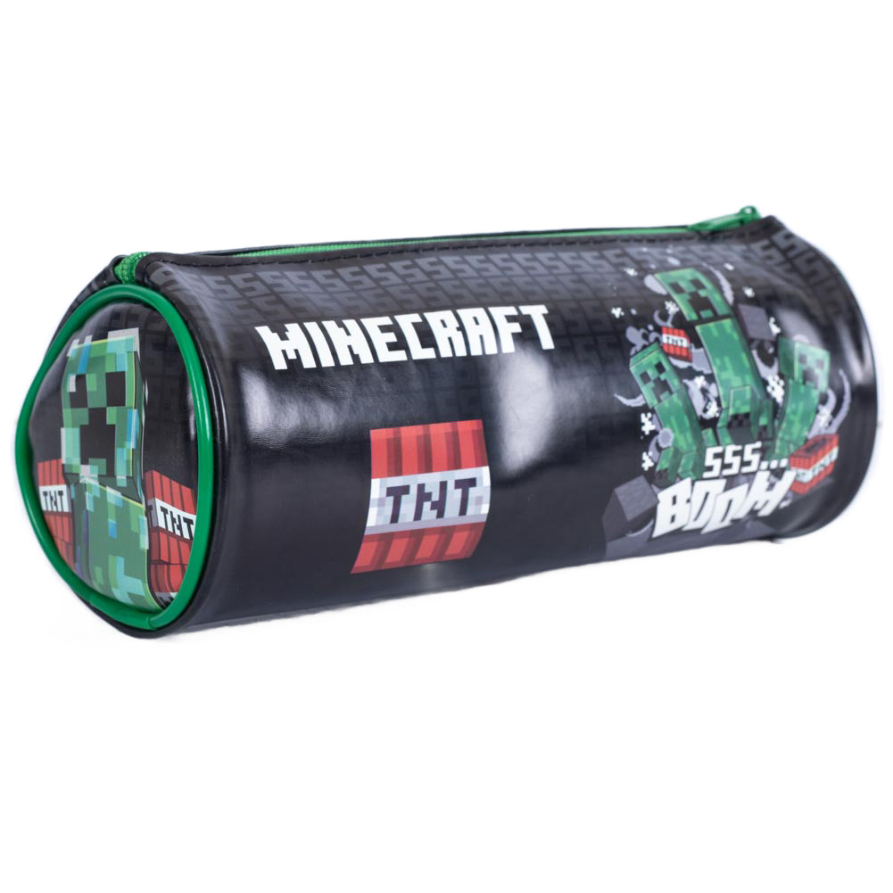 Minecraft Barrel Pencil Case - Pencil Cases & Sets at Gift Moments