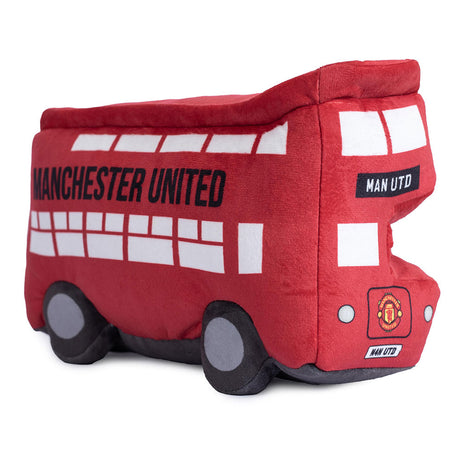 Manchester United FC Plush Bus Default Title - Teddy Bears & Soft Toys at Gift Moments