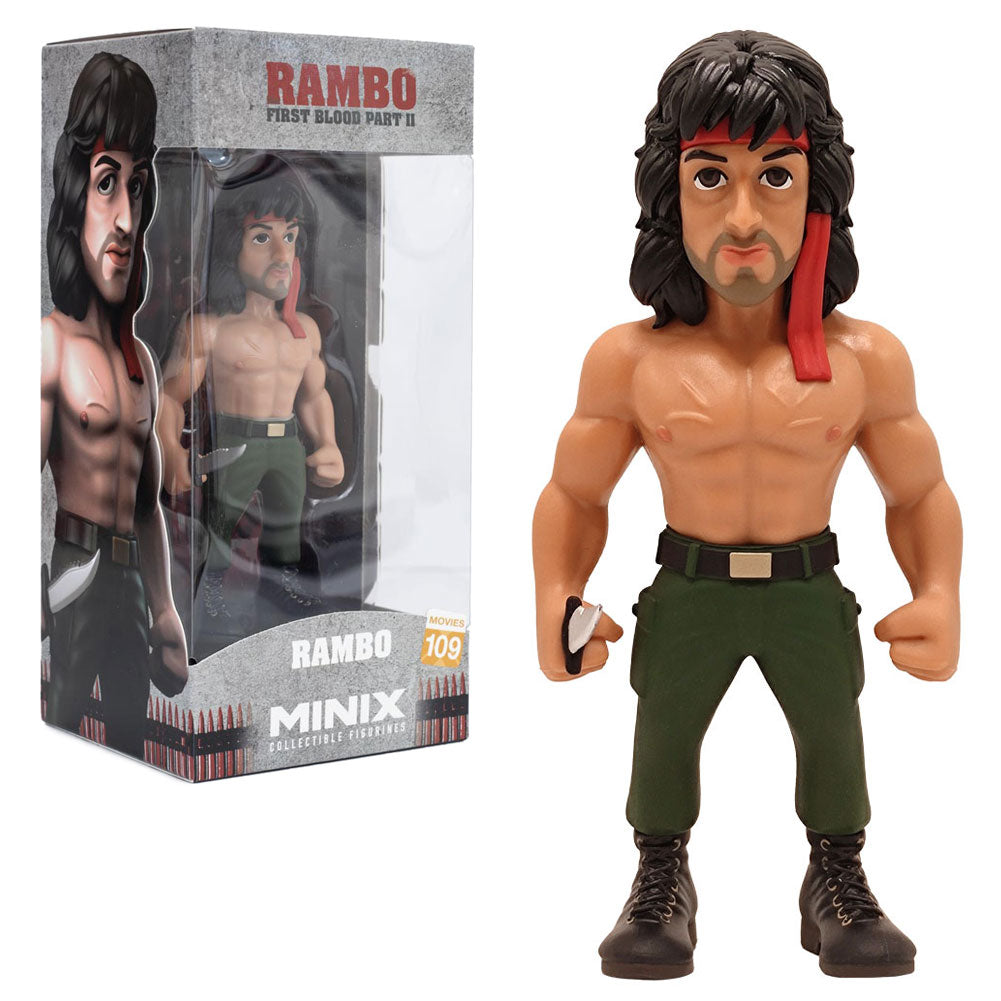 Rambo First Blood II MINIX Figure Rambo Bandana Default Title - Figures & Collectables at Gift Moments