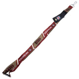 San Francisco 49ers Detachable Lanyard: 3 - Lanyards By American Sports