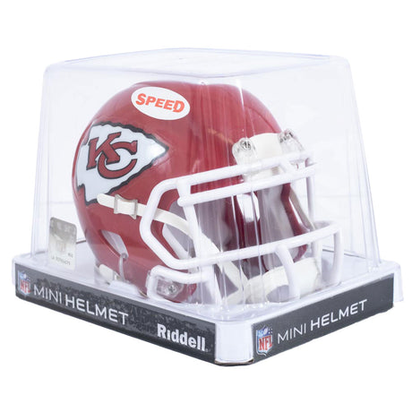 Kansas City Chiefs Speed Mini Helmet Replica - Figures & Collectables at Gift Moments