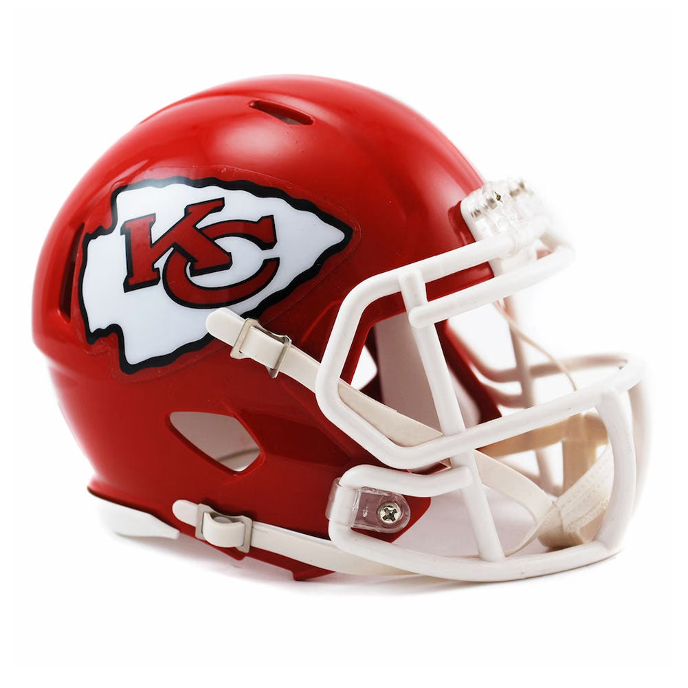 Kansas City Chiefs Speed Mini Helmet Replica Default Title - Figures & Collectables at Gift Moments