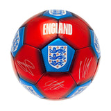 England FA Signature Skill Ball - Striking Red and Blue Metallic Finish Default Title - Balls at Gift Moments