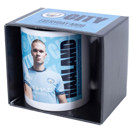 Manchester City FC Haaland Mug - Mugs at Gift Moments