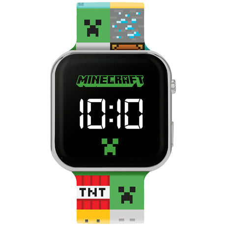 Minecraft Junior LED Watch Default Title - Watches at Gift Moments