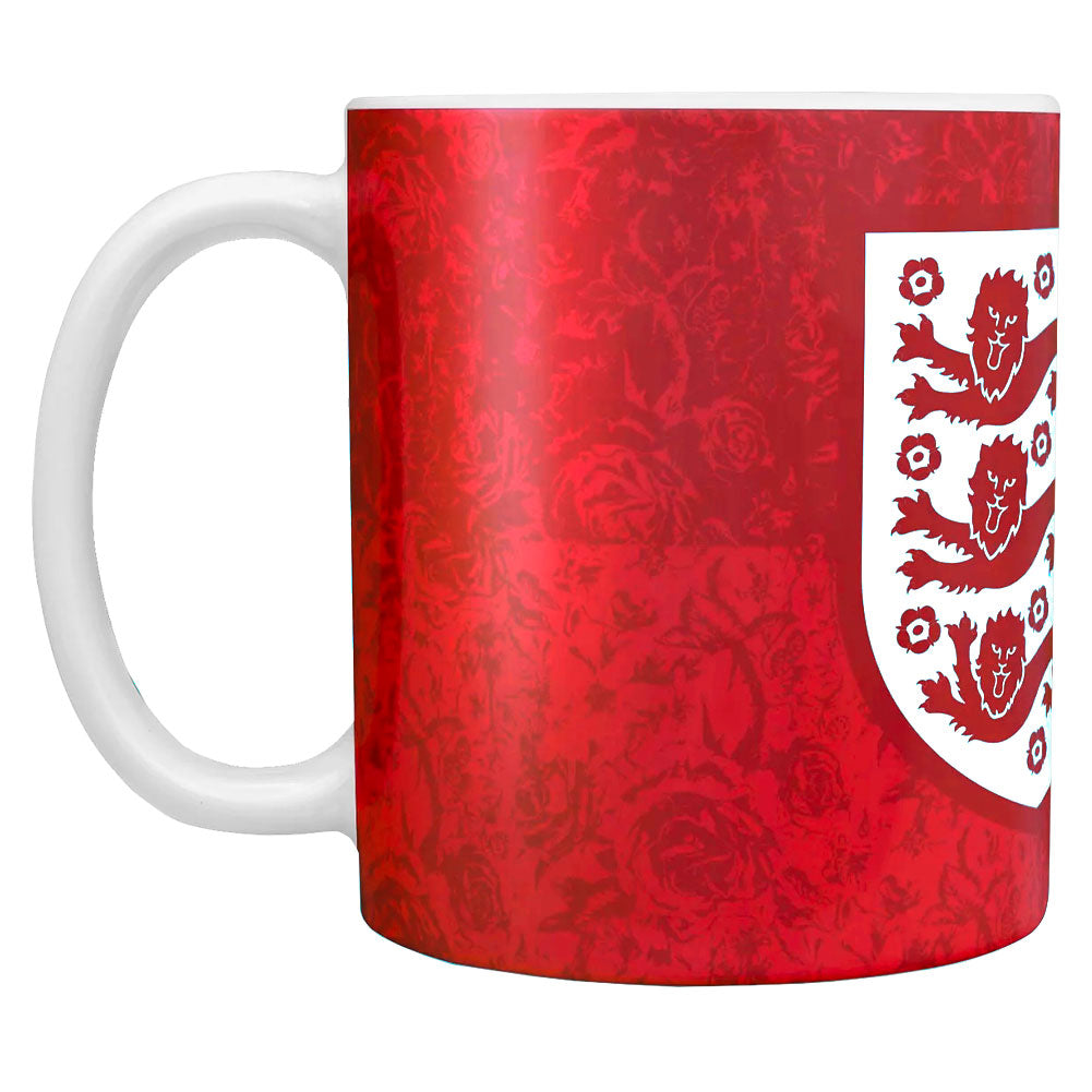 England FA Lionesses Mug - Floral Design Default Title - Mugs at Gift Moments