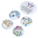 Care Bears Assorted Button Badge Set: 2 - Badges By Care Bears