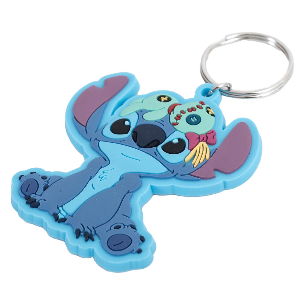 Lilo & Stitch Scrump PVC Keyring - Keyrings at Gift Moments