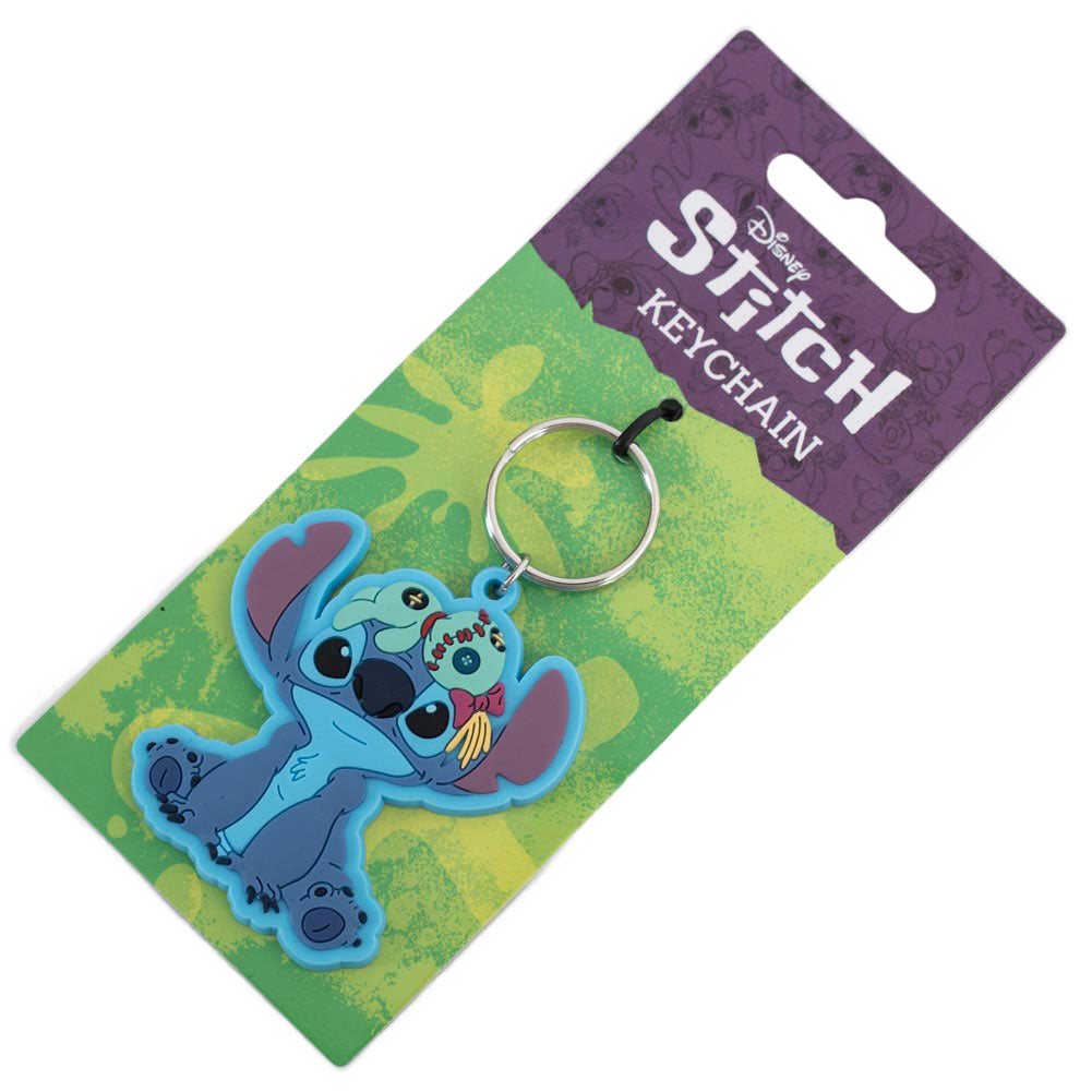 Lilo & Stitch Scrump PVC Keyring - Keyrings at Gift Moments