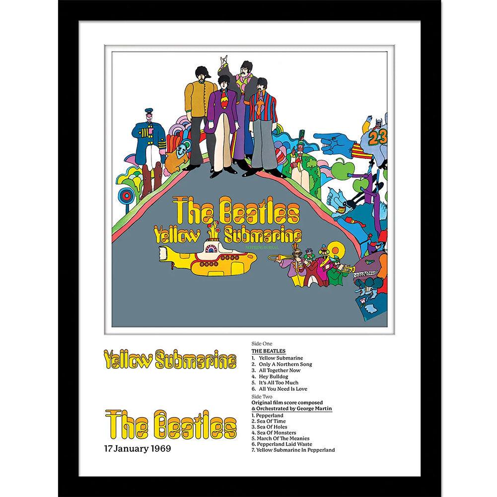 Beatles Yellow Submarine Framed Print: 1 - Framed Prints By The Beatles