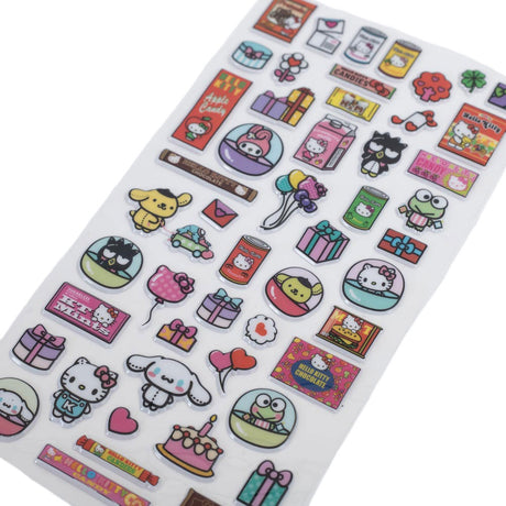 Hello Kitty Puff Sticker Set Default Title - Stickers at Gift Moments