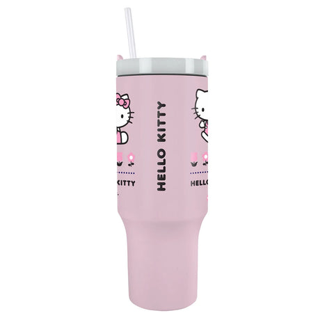 Hello Kitty 40oz Thermal Tumbler in Pastel Pink - Water Bottles at Gift Moments