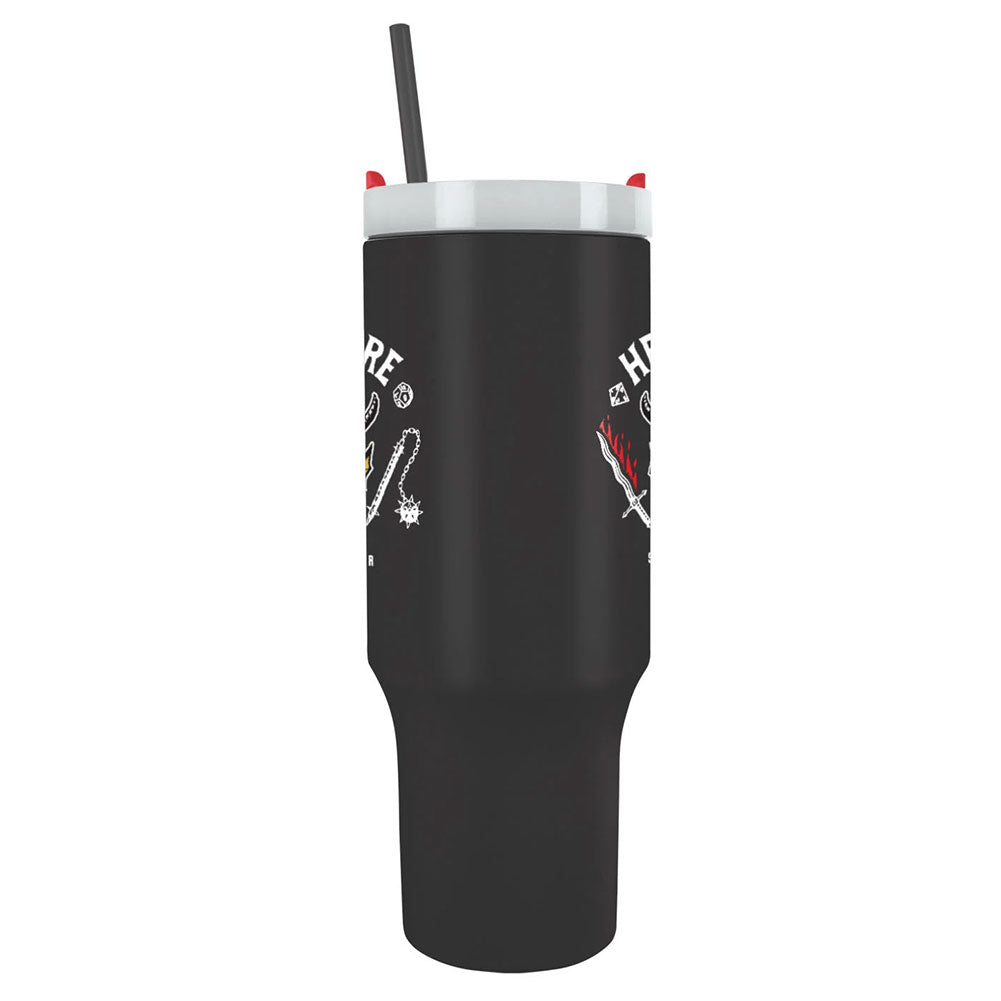 Stranger Things Hell Fire Club 40oz Tumbler: 3 - Water Bottles By Stranger Things