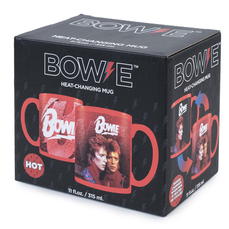 David Bowie Heat Changing Mug - Mugs at Gift Moments