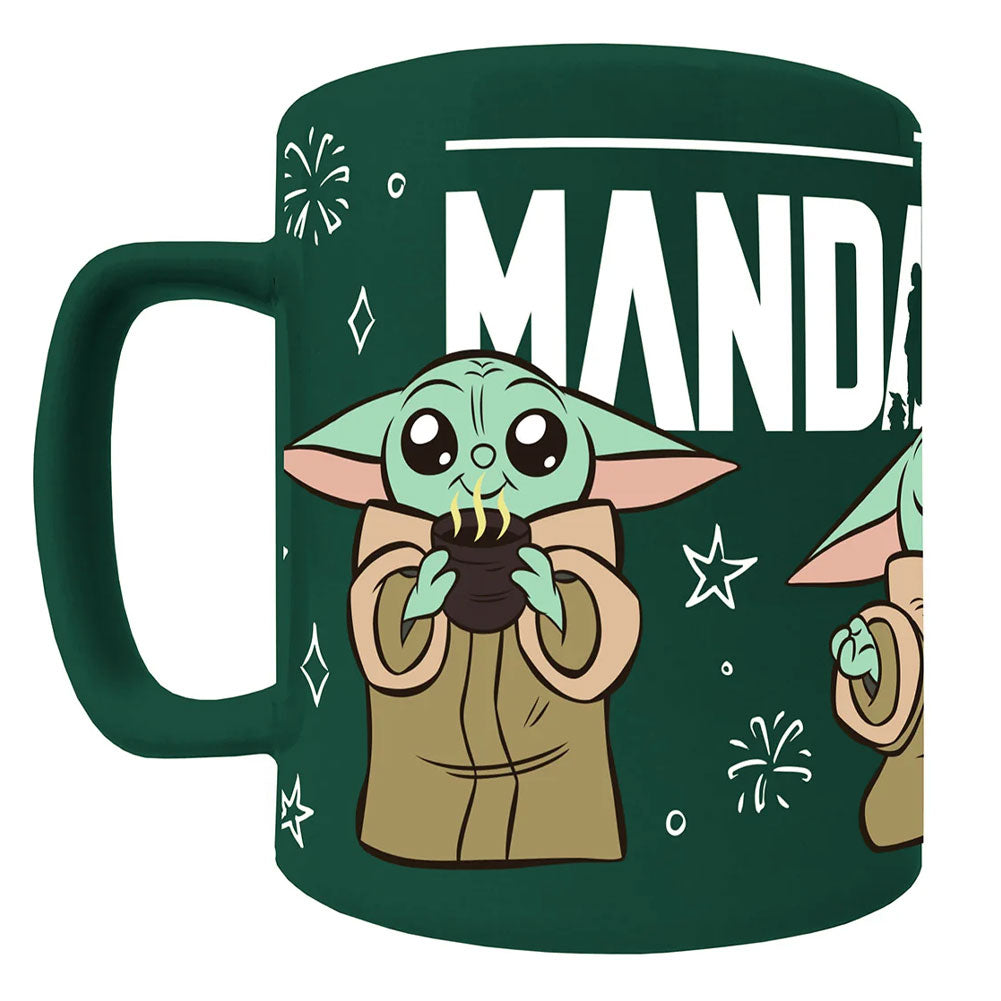 Star Wars: The Mandalorian Fuzzy Grogu Mug - Mugs at Gift Moments