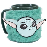 Star Wars: The Mandalorian Fuzzy Grogu Mug Default Title - Mugs at Gift Moments