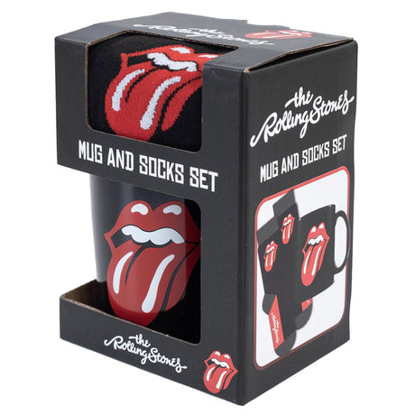 The Rolling Stones Mug & Sock Set - Mugs at Gift Moments