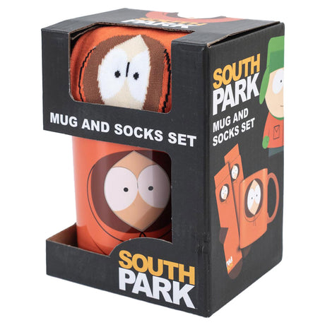 South Park Mug & Sock Set Featuring Kenny - Mugs at Gift Moments