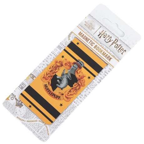 Hufflepuff Magnetic Bookmark - Harry Potter Design: 5 - Bookmarks By Harry Potter