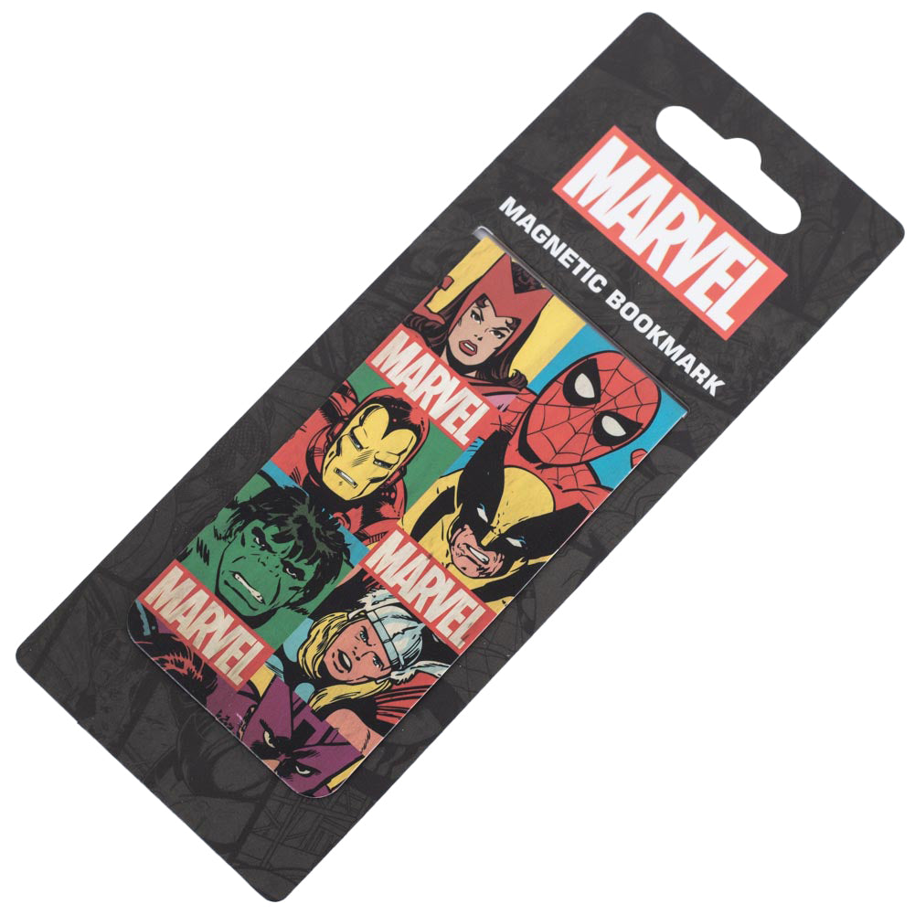 Marvel Comics Magnetic Bookmark Set: 6 - Bookmarks By Marvel