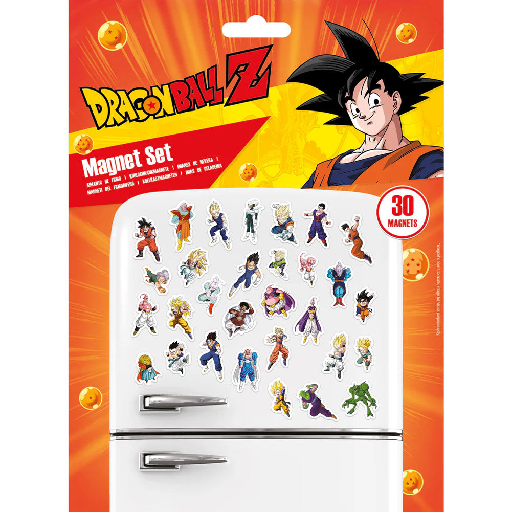 Dragon Ball Z Fridge Magnet Set Default Title - Magnets at Gift Moments