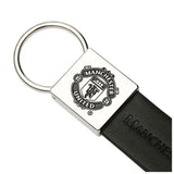 Manchester United Faux Leather Key Fob: 2 - Keyrings By Manchester United