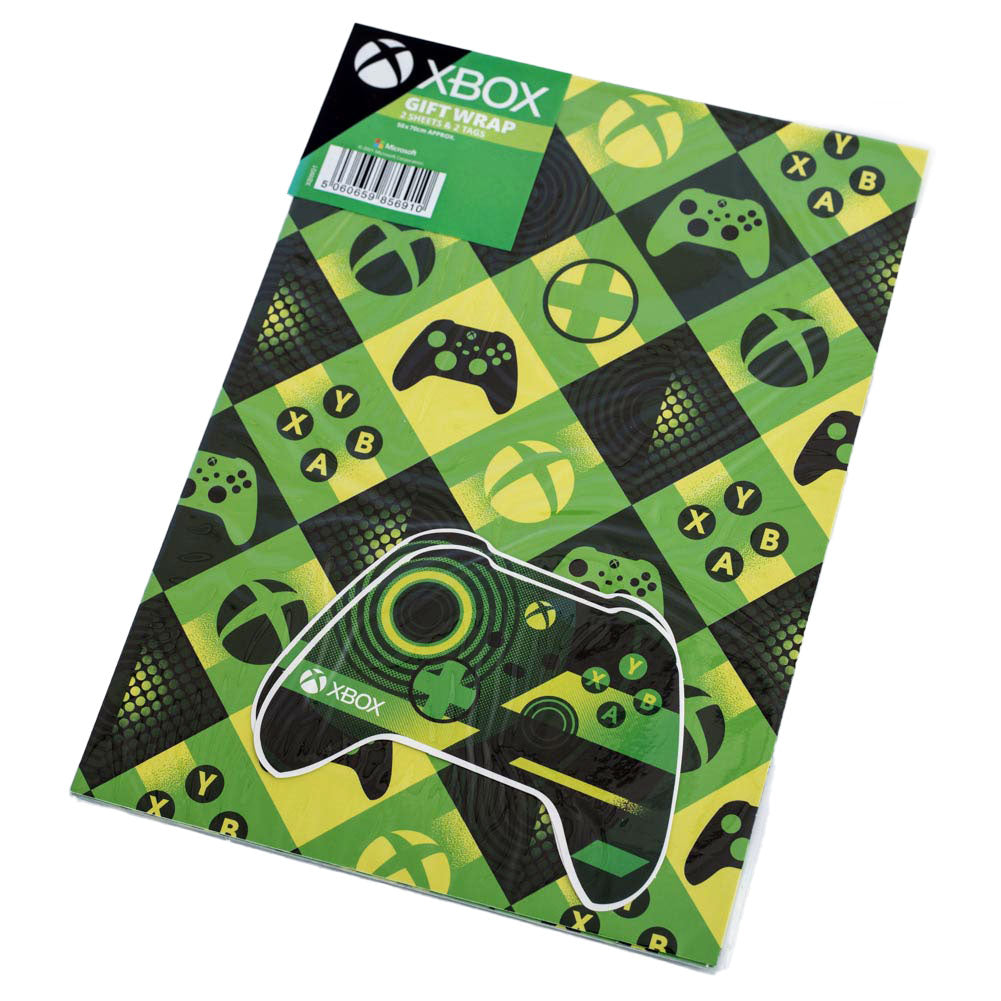 Xbox Gift Wrap - Gift Wrap & Bags at Gift Moments