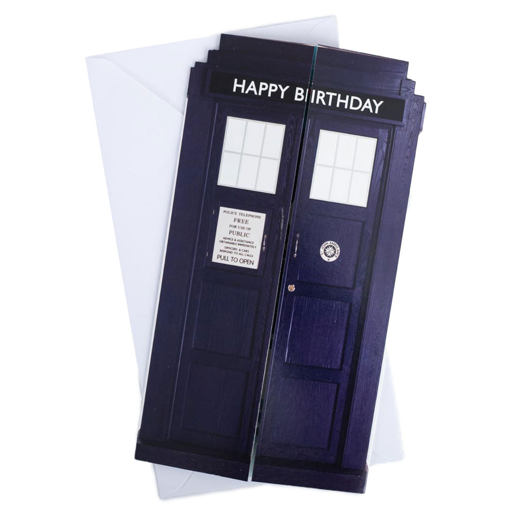 Doctor Who Tardis Birthday Card Default Title - Greeting Cards at Gift Moments