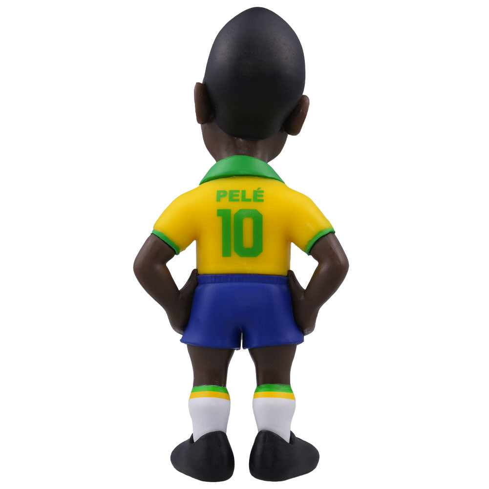 Pele MINIX Figure 12cm Brazil Home Kit - Figures & Collectables at Gift Moments