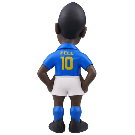 Pele MINIX Figure 12cm Brazil Away Kit Collectible - Figures & Collectables at Gift Moments