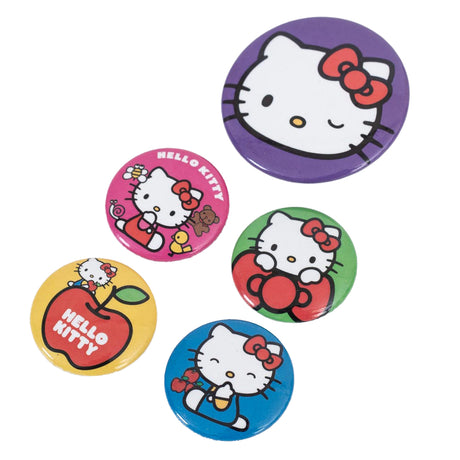 Hello Kitty Button Badge Set - Badges at Gift Moments