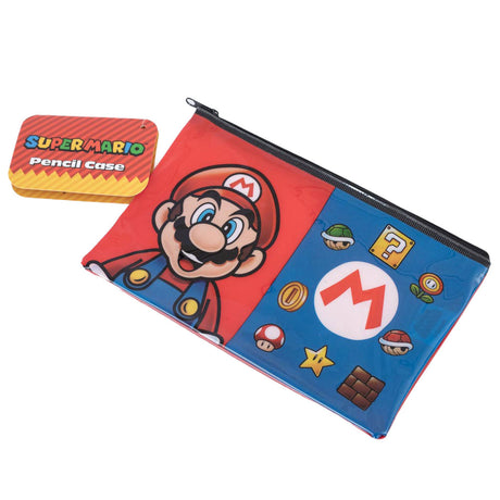 Super Mario Essential Pencil Case - Pencil Cases & Sets at Gift Moments