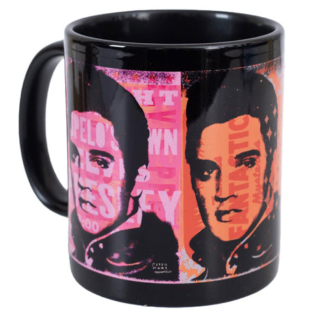 Elvis Presley Silhouette Coffee Mug Default Title - Mugs at Gift Moments