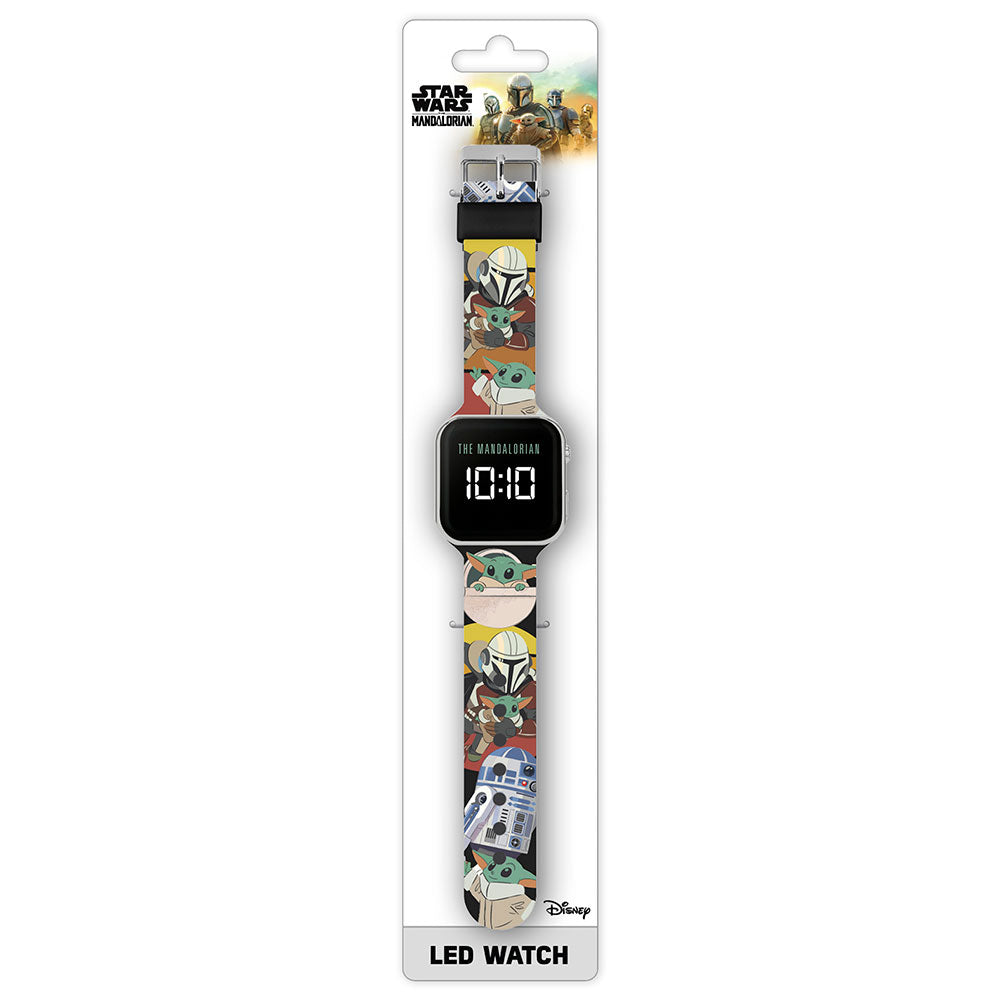 Mandalorian Junior LED Digital Watch: 3 - Watches By Star Wars: The Mandalorian