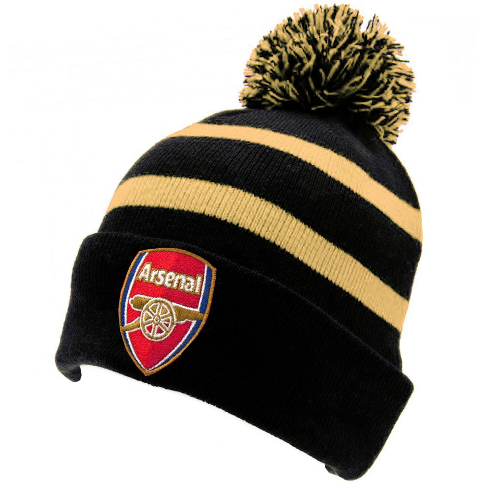 Arsenal FC Black Breakaway Ski Hat Default Title - Caps & Hats at Gift Moments