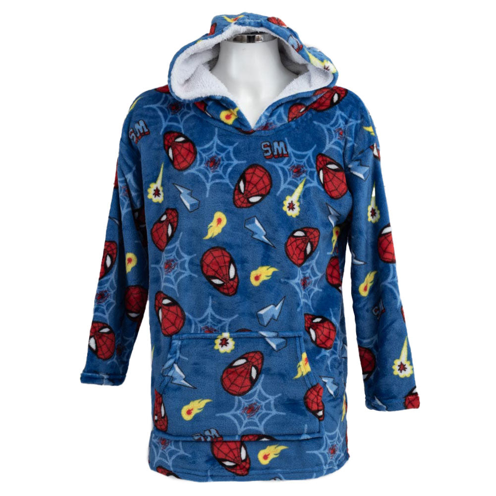 Spider-Man Kids Poncho Blanket Default Title - Blankets at Gift Moments