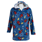 Spider-Man Kids Poncho Blanket Default Title - Blankets at Gift Moments