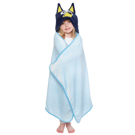 Bluey Kids Hooded Towel Default Title - Towels at Gift Moments