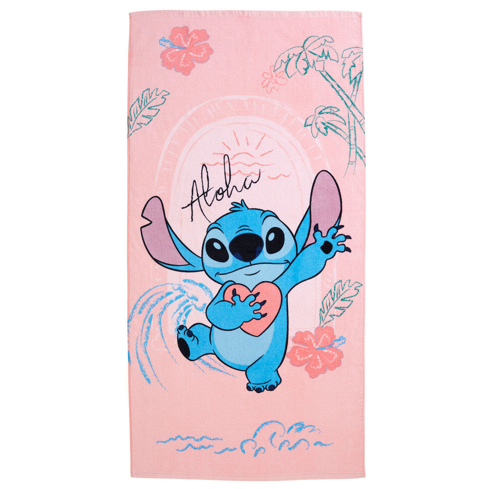 Lilo & Stitch Aloha Towel Default Title - Towels at Gift Moments