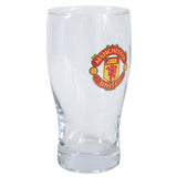 Manchester United FC Tulip Pint Glass - Beer Glasses at Gift Moments