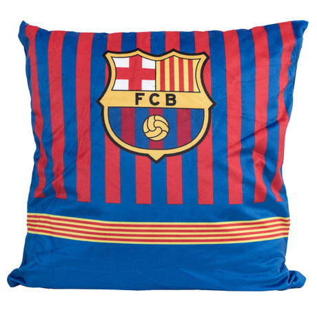 FC Barcelona Velvet Feel Cushion - Cushions at Gift Moments