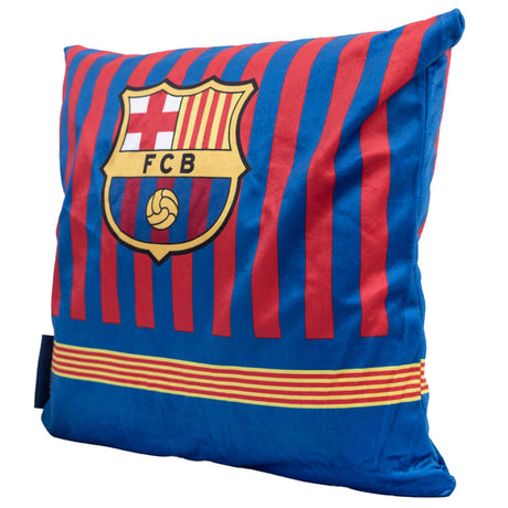 FC Barcelona Velvet Feel Cushion Default Title - Cushions at Gift Moments